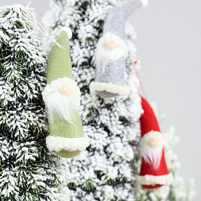 Новогоднее украшение рождественские гномы Гехайм (набор 3шт)