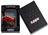 Зажигалка ZIPPO Dragon Design с покрытием 540 Matte, латунь/сталь, черная, 38x13x57 мм - Фото 6