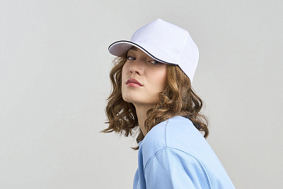 Бейсболка RECY FIVE PIPING, 5 клиньев, застежка-липучка