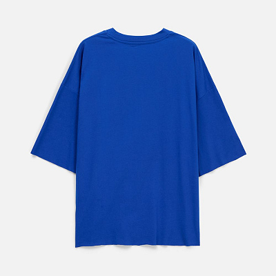 Футболка унисекс оверсайз T1, синяя