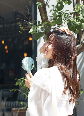 Портативный вентилятор Solove N9, черный