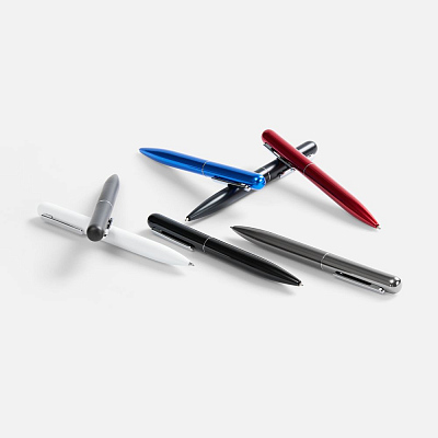 Ручка шариковая Scribo, матовая белая