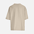 Футболка оверсайз женская Boxy Women, бежевая (льняная) - Фото 2