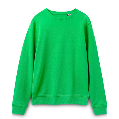 Свитшот унисекс BNC Inspire (Organic), серый меланж (Зеленый)