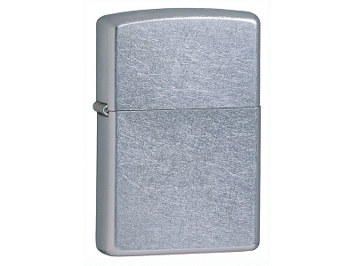 Зажигалка ZIPPO Classic с покрытием Street Chrome™ (Серебристый)