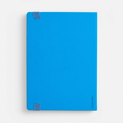 Ежедневник Peel, недатированный, голубой