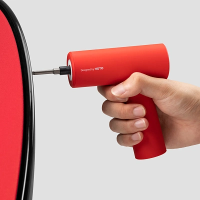 Аккумуляторная отвёртка HOTO Cordless Screwdriver, красный