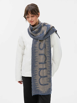 Шарф Denim XXL на заказ, полушерсть