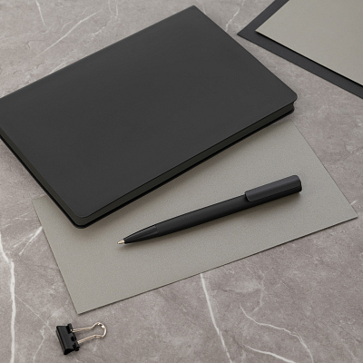 Шариковая ручка Аспен (Aspen), черная