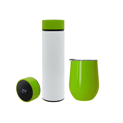 Набор Hot Box Duo C G  (белый с салатовым)