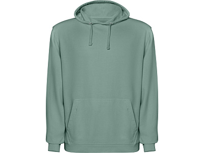 Толстовка с капюшоном Kenia, унисекс (Сине-зеленый выстиранный)