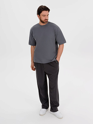 Джемпер с коротким рукавом Siluetti Volumica, серый