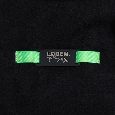 Стропа текстильная Fune 10 S, зеленый неон, 10 см