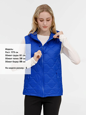 Жилет унисекс Tarnaby, ярко-синий