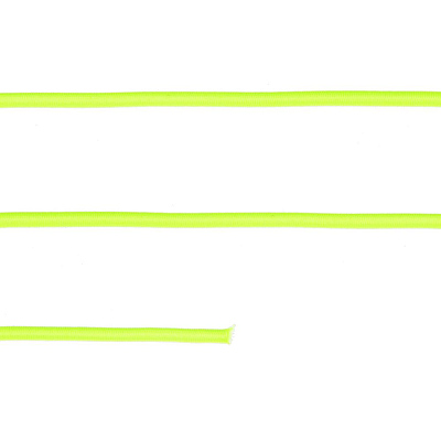 Круглая резинка Chapu S, желтый неон, 10 см