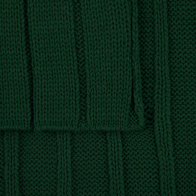 Плед Tressa, темно-зеленый
