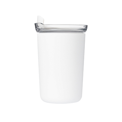 Термокружка вакуумная Страда, белая