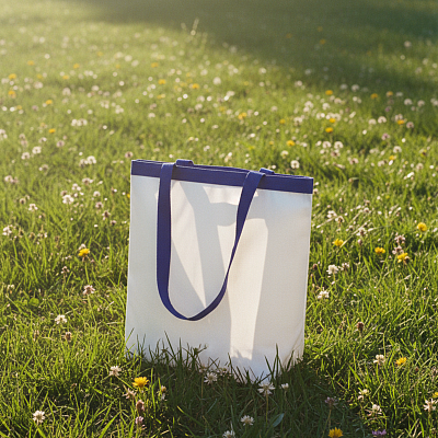 Сумка для покупок YUUGEN 283 г/м², синяя