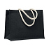 Jute bag with cotton handle - Фото 1