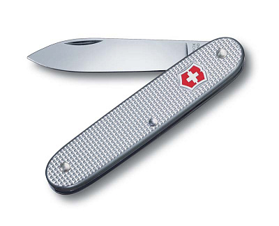 Нож перочинный VICTORINOX Pioneer, 93 мм, 8 функций, алюминиевая рукоять  (Серебристый)