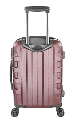 Чемодан BUGATTI Galatea, бордовый, поликарбонат / АБС-пластик, 36,5х24,5х56 см, 38 л