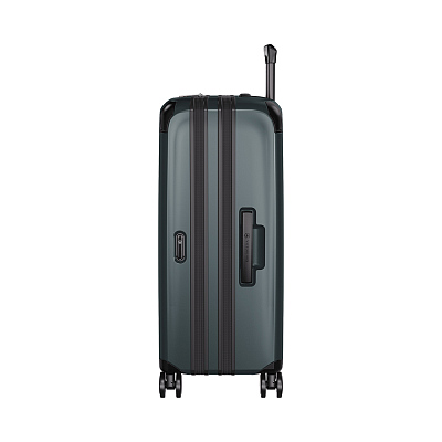 Чемодан VICTORINOX Spectra™ 3.0 Exp. Medium Case, темно-зеленый, поликарбонат Sorplas™, 46x30x69 см, 81 л
