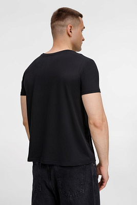 Футболка унисекс Senti, черная