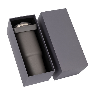 Термокружка вакуумная Montana, черный