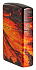 Зажигалка ZIPPO Lava Flow с покрытием 540 Tumbled Brass, латунь/сталь, оранжевая, 38x13x57 мм - Фото 8