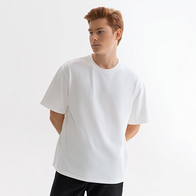 Футболка унисекс Раст (Rust), 240 гр., белая (теплый тон), размер L (Белый, белый (теплый тон))