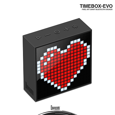 Портативная колонка Divoom Timebox-Evo