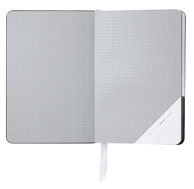 Записная книжка Cross Jot Zone, A5, 160 страниц в линейку, ручка в комплекте. Цвет - черно-белы