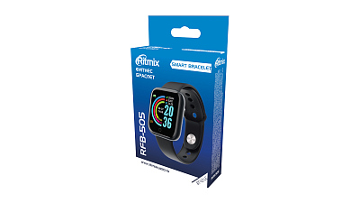 Смарт-браслет Ritmix RFB-505, синий