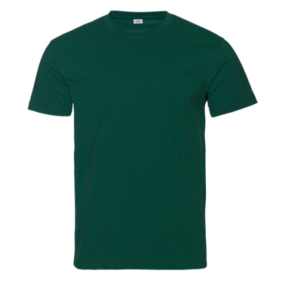 Футболка мужская STAN хлопок 180, 08U (Тёмно-зелёный)