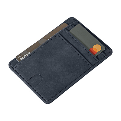 Чехол для карт Luma с 5 отделениями, темно-синий