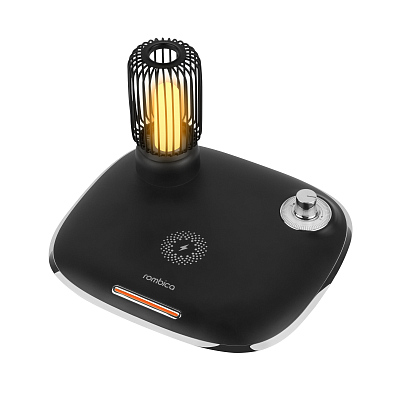 Беспроводное ЗУ с ночником Rombica NEO Tomas Quick, черный