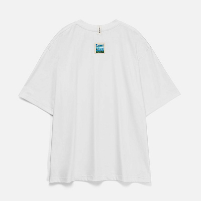 Лейбл хлопковый Doni, S, беленый