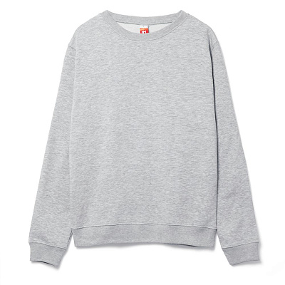 Свитшот унисекс Delta  (Серый меланж)