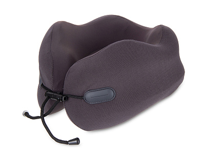 Подушка для путешествий с эффектом памяти Pillow PRO (Тёмно-серый)