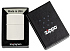 Зажигалка ZIPPO Classic с покрытием Glow In The Dark, латунь/сталь, белая, матовая, 38x13x57 мм - Фото 10