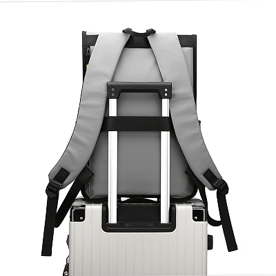 Рюкзак Alvort, серый без кармана для аромасаше