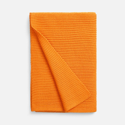 Шарф Nobilis Mono, оранжевый (абрикос)