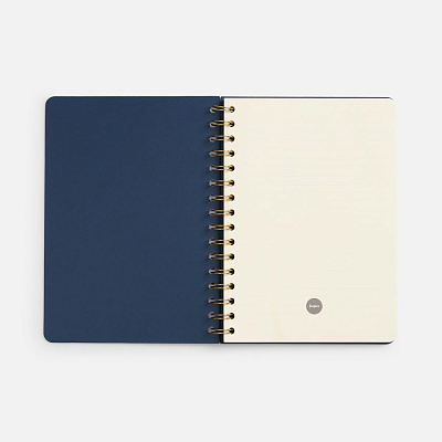 Ежедневник Spiral, недатированный, синий