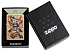 Зажигалка ZIPPO Guy Harvey с покрытием Street Brass, латунь/сталь, золотистая, 38x13x57 мм - Фото 6