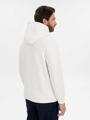 Худи оверсайз унисекс Snuggie, молочно-белое