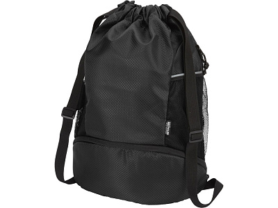 Спортивный рюкзак Доман с отделением для обуви (Чёрный)