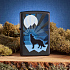 Зажигалка ZIPPO Wolf and Moon с покрытием Black Matte, латунь/сталь, чёрная, матовая, 38x13x57 мм - Фото 6