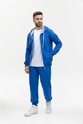 Толстовка мужская STAN с капюшоном на молнии футер без начёса 260, 61