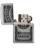Зажигалка ZIPPO Jack Daniels® с покрытием High Polish Chrome, латунь/сталь, серебристая, 38x13x57 мм - Фото 4