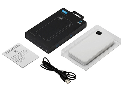 Внешний аккумулятор Mild, soft-touch, 10 000 mAh